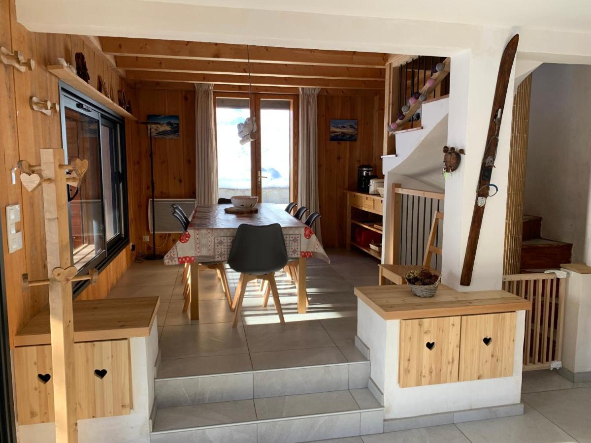 Mont Milo, Spacieux, 5Ch, Sauna, Billard, Babyfoot, Borne De Recharge Electrique Briançon Exterior foto